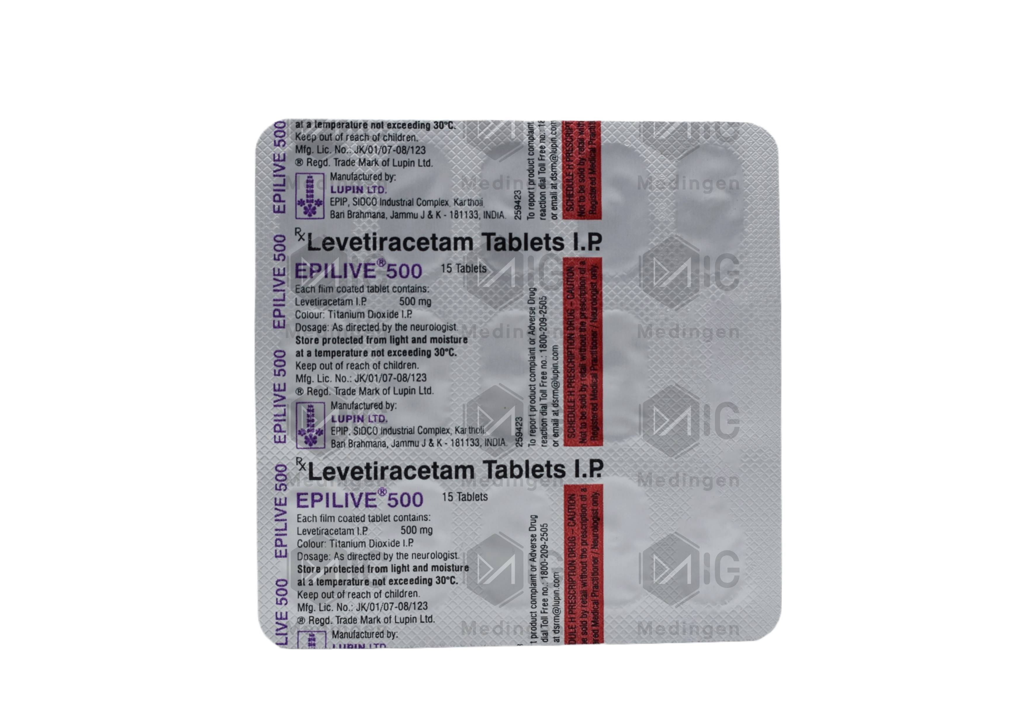 EPILIVE 500MG